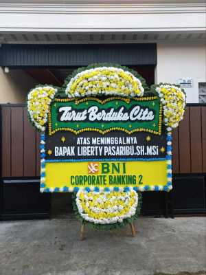 Papan Bunga Duka di Pasaman Barat