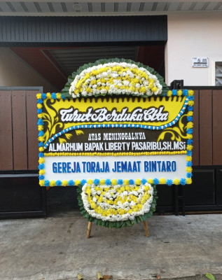Papan Bunga Duka di Pasaman Barat