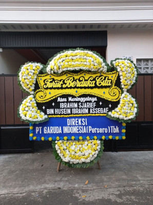 Papan Bunga Duka di Pasaman Barat