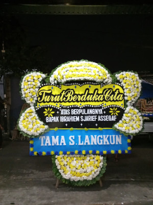 Papan Bunga Duka di Pasaman Barat