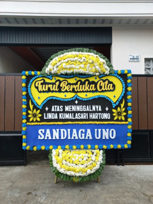 Papan Bunga Duka di Pasaman Barat